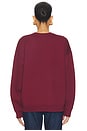 view 4 of 5 The Collegiate Embroidery Sweatshirt in Vino & Velvet Stone