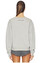 view 4 of 5 The Mom Of The Year Varsity Sweatshirt in Heather Grey
