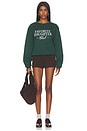 view 5 of 4 The Favorite Daughter Club Sweatshirt in Forest & Sugar