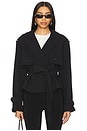 view 1 of 4 The Cropped Charles Trench in Black