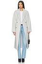 view 1 of 4 Luca Coat in Light Gray