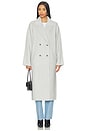view 2 of 4 Luca Coat in Light Gray