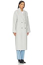 view 3 of 4 Luca Coat in Light Gray