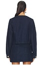 view 3 of 4 Denim Emily Jacket in Stout