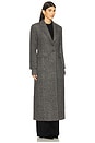view 3 of 4 City Coat in Grey Twill