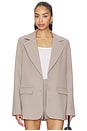 view 1 of 5 BLAZER SURDIMENSIONNÉ THE FAVORITE in Soft Taupe