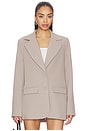view 2 of 5 BLAZER SURDIMENSIONNÉ THE FAVORITE in Soft Taupe