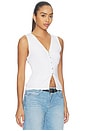 view 2 of 4 The Good Luck Top in White