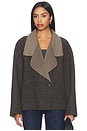 view 1 of 6 The Cameron Coat in Ganache Houndstooth