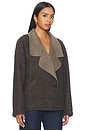 view 4 of 6 The Cameron Coat in Ganache Houndstooth