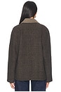 view 5 of 6 The Cameron Coat in Ganache Houndstooth