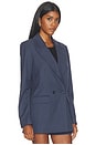 view 4 of 6 The Suits You Blazer in Marine Pinstripe