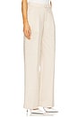 view 2 of 6 The Low Favorite Pant in Warm Sand Pinstripe