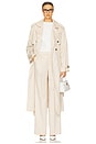 view 5 of 6 The Low Favorite Pant in Warm Sand Pinstripe