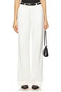view 1 of 6 The Low Favorite Satin Pant in Ivory