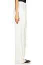 view 3 of 6 The Low Favorite Satin Pant in Ivory