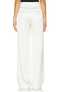 view 4 of 6 The Low Favorite Satin Pant in Ivory