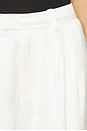 view 6 of 6 The Low Favorite Satin Pant in Ivory