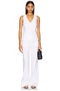 view 5 of 6 The Jones Linen Wide Leg Pant in Bright White