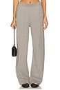 view 1 of 6 Fatigue Sisters Wide Leg Pant in Heather Grey