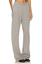 view 2 of 6 Fatigue Sisters Wide Leg Pant in Heather Grey