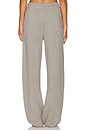 view 4 of 6 Fatigue Sisters Wide Leg Pant in Heather Grey