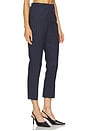 view 2 of 6 The Favorite Cigarette Pant in Navy Pinstripe