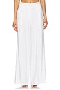 view 1 of 6 PANTALÓN DE LINO THE MIRANDA in White