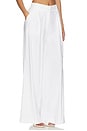 view 2 of 6 PANTALÓN DE LINO THE MIRANDA in White
