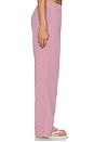 view 3 of 6 The Everything Pant in Raspberry & White