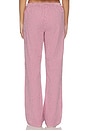 view 4 of 6 The Everything Pant in Raspberry & White