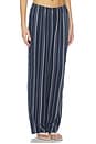 view 2 of 6 PANTALON THE EVERYTHING in Midnight Grey Stripe