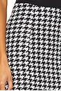 view 6 of 6 The First Wife Skirt in Black & White Houndstooth