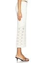 view 3 of 6 JUPE MIDI THE COURTSIDE in Ivory