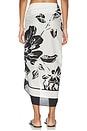 view 4 of 6 The Vintage Floral Pareo in Black & White