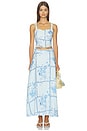 view 5 of 6 FALDA THE THERE FOR YOU in Floral Scarf