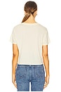 view 3 of 4 Favorite Daughter Cropped Collegiate Tee in Moonbean & Navy
