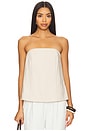view 1 of 4 The Olivia Bustier Top in French Oak