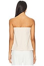 view 3 of 4 The Olivia Bustier Top in French Oak