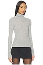 view 2 of 4 Amelia Long Sleeve Top in Melange Grey