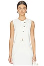 view 1 of 4 GILET THE RACHEL in Pearl