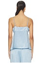 view 3 of 4 CAMISOLA THE CAROLINE in Sea Blue