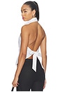 view 3 of 4 The Behind The Bow Top in White