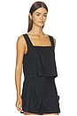 view 2 of 4 The Linen Abby Top in Black