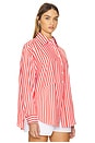 view 2 of 5 CAMISA DOOR'S ALWAYS OPEN EX BOYFRIEND in Pomodoro Stripe