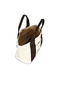 view 6 of 5 BOLSO TOTE DAILY in Natural & Brown