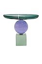 view 1 of 2 Geo Cake Stand in Teal, Lilac, & Jade