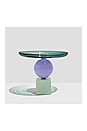 view 2 of 2 Geo Cake Stand in Teal, Lilac, & Jade