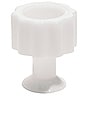 view 1 of 4 Wave Candle Holder in White