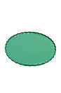 view 1 of 3 PLATO DE CENA CERAMIC DINNER PLATE in Forest Green